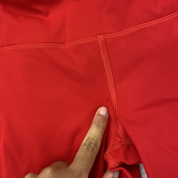 Lululemon Pace Rival Crop *Full-On Luxtreme 22" True Red - Picture 3 of 7